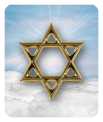 Star of David Blue-Gold